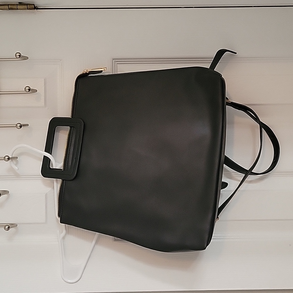 Black tote and Backpack